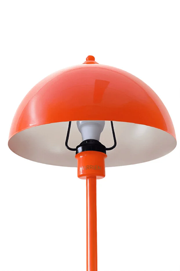 Luna Tek Ayaklı Turuncu Metal Lambader